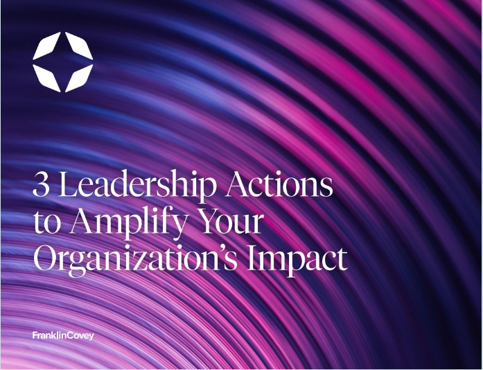 3 Leadership Actions